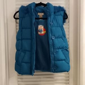 Arizona Teal Puffer Vest
